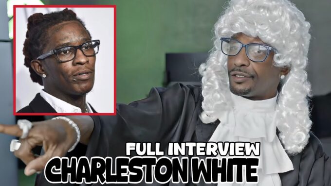 Charleston White goes off on Young Thug for interrogation video (Starts crying during interview!)