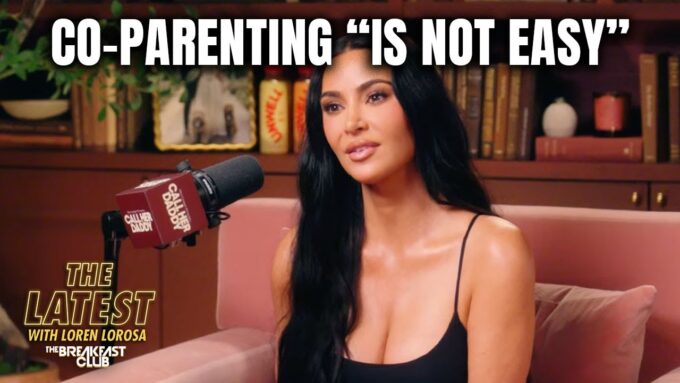 Kim K. Opens Up About Co-Parenting With Kanye West